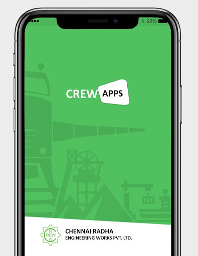 Android application CREW APP screenshort