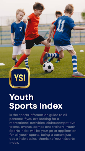 Android application Youth Sports Index screenshort
