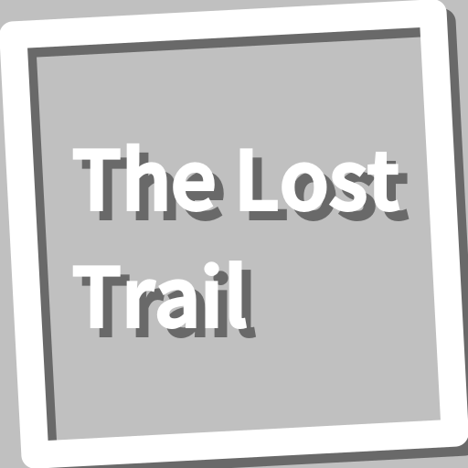 Book, The Lost Trail logo