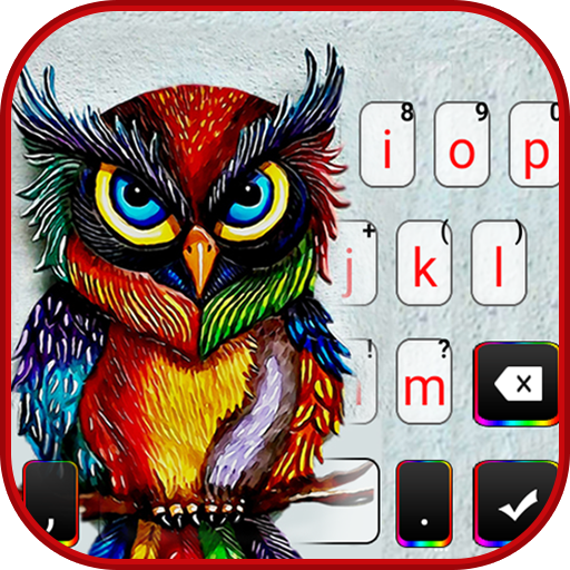 Colorful Cool Owl Theme logo
