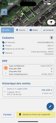 Cadastre.com Screen 3
