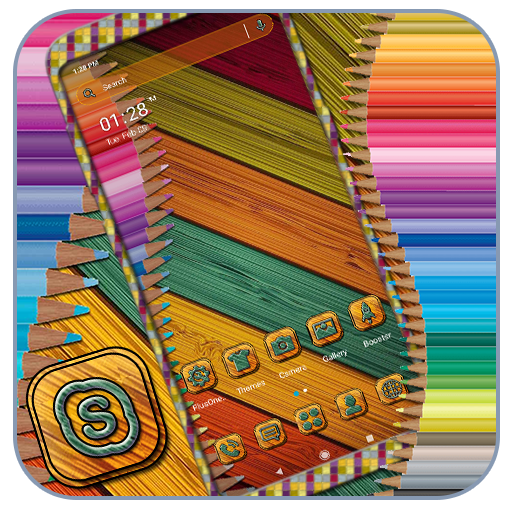 Pencil Color Launcher Theme logo