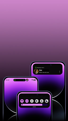 IPHONE Notch Bar Notification Screen 3