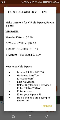 SpesaLink Betting Tips Screen 2