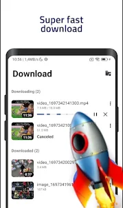 Mp4 and Mp3 downloader