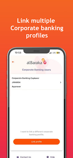 Albaraka SA Banking App Screen 3