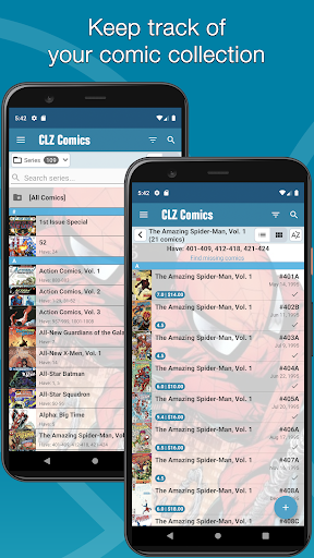 CLZ Comics - Catalog comics by scanning barcodes 6.8.3 screenshots 1