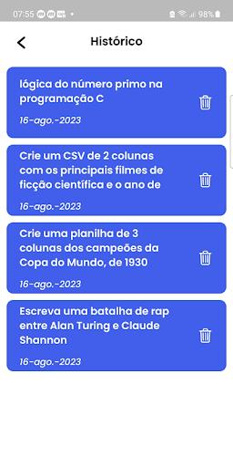 AIA - Assistentes de IA Screen 2