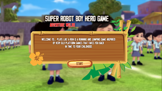 Super Robot Boy Vir Game Run
