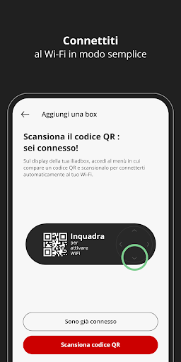 iliadbox Connect Screen 2