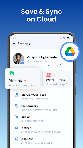 Screenshot of Resume Builder - CV Maker App