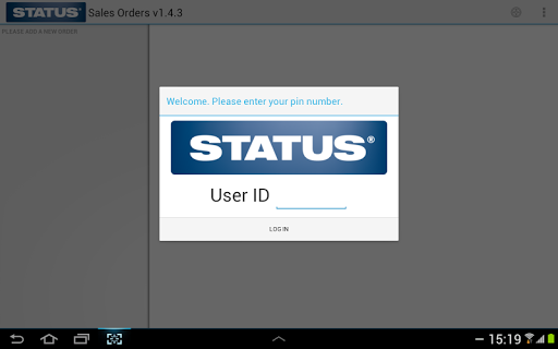 Status Sales Orders Screen 2