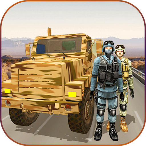 US Army Transporter Truck Game विंडोज़ पर डाउनलोड करें
