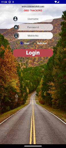 Android application OBD Tracking screenshort