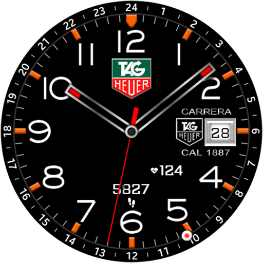 Hybrid TAG CARRERA Watch face