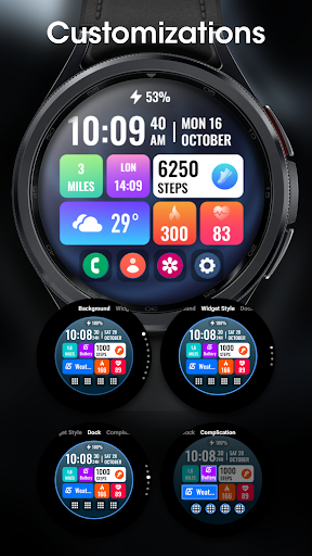 PRIME Home OS 3 Watch Face Screen 3