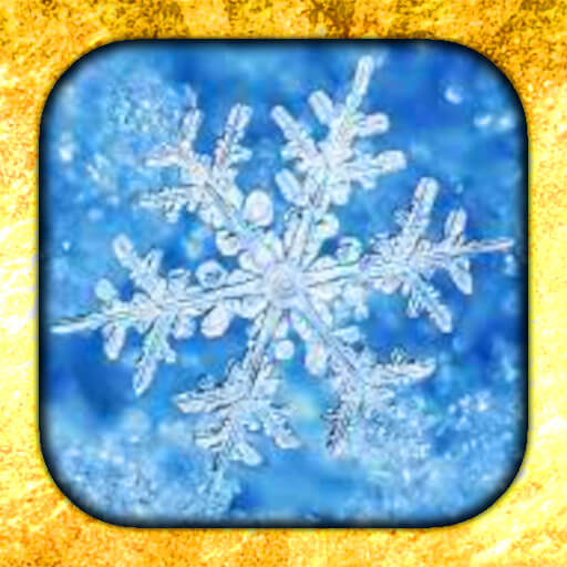 Glitter Snowflake Wallpaper logo