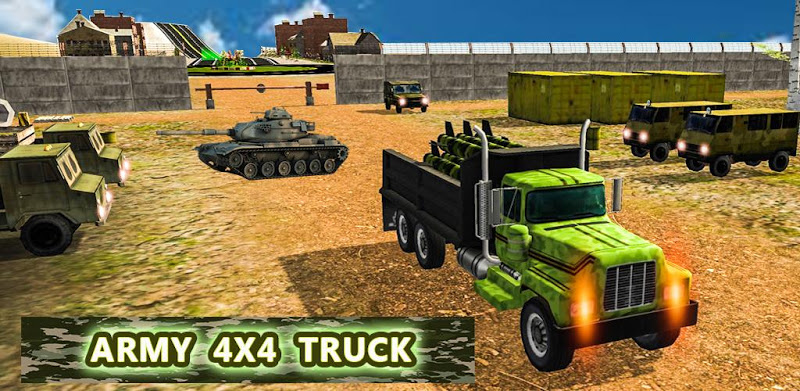 Army truck driver simulator