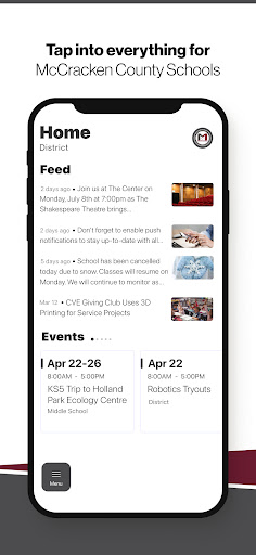 Android application McCracken County Schools, KY screenshort