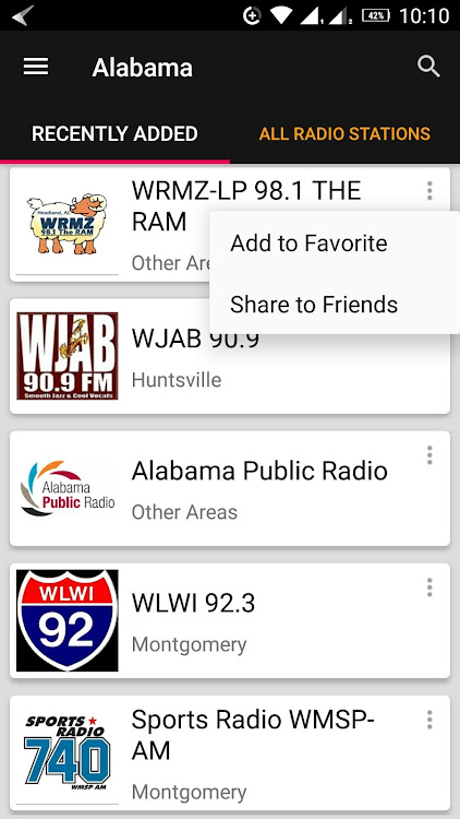 Alabama Radio Stations - USA - 7.6.4 - (Android)