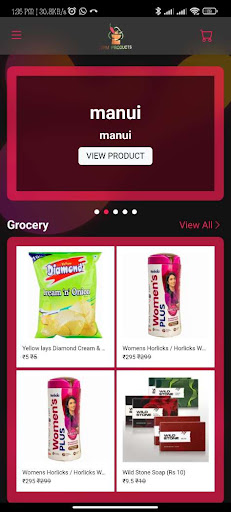 Android application DPM Products screenshort