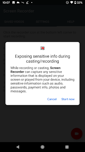 Screen Recorder Pro NO ROOT