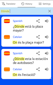 Celda de poder siete y media Queja Español - Catalán Traductor (T - Aplicaciones en Google Play