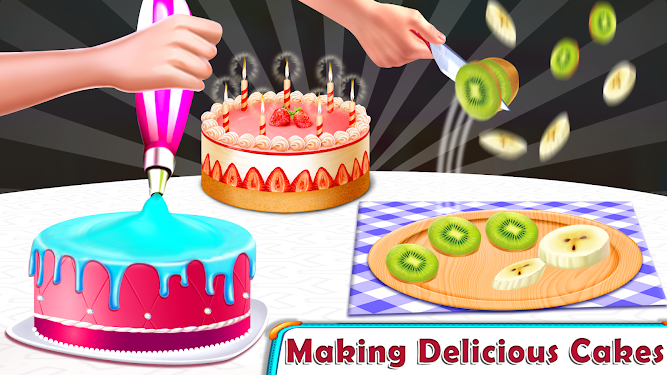 #4. Cake Maker - Cupcake Maker (Android) By: Wedding Games