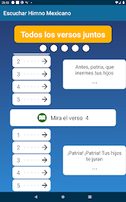 Screenshot 14 Himno México Memorizar Escucha android
