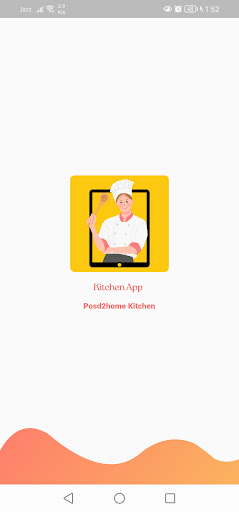 Android application Posd2home Kitchen screenshort