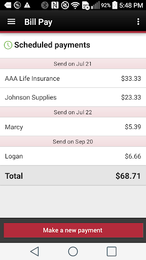 5Star Bank Mobile Banking Screenshot 4 - AppWisp.com