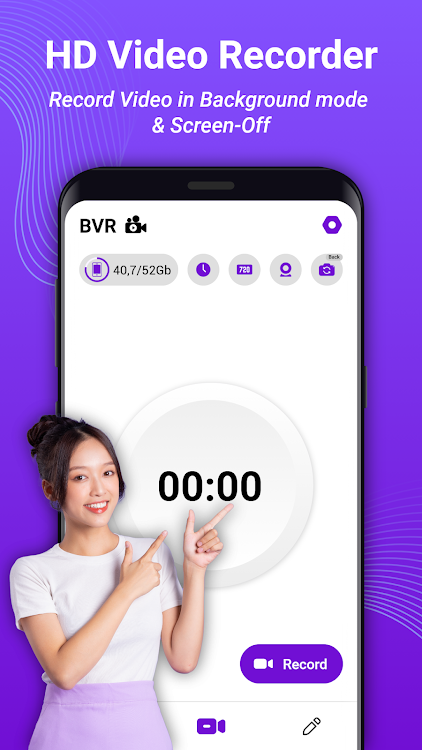 Background Video Recorder(BVR) - 1.3.2 - (Android)