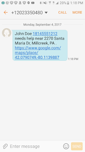 911 Help SMS PRO