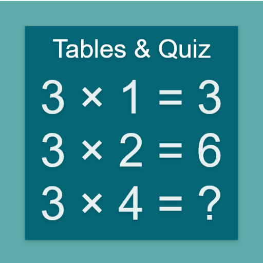Math Tables 1 - 100 and Quiz