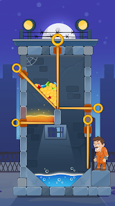 Captura 2 Prison Escape - Pin Pull Hero  android