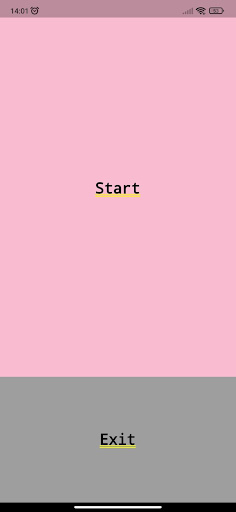 Android application Baby Yoda Hit screenshort