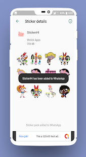 Sticker de las Chicas Poderosas Para WhatsApp Screenshot