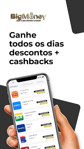 Android application Big Money screenshort