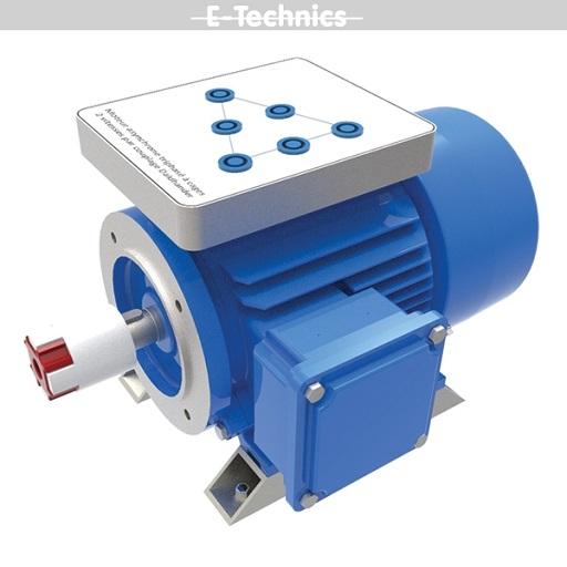Tree Phases motor by bluetooth logo