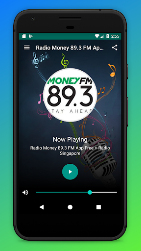 Android application Money FM 89.3 Radio SG Online screenshort