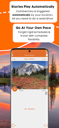 Mount Rainier Audio Tour Guide Screen 3
