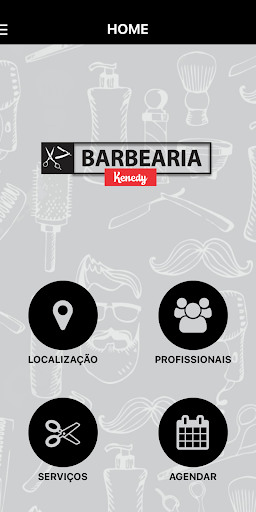 Android application Barbearia Kenedy screenshort