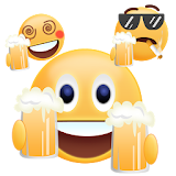 Cheers 2018 Gif Emoji Sticker icon