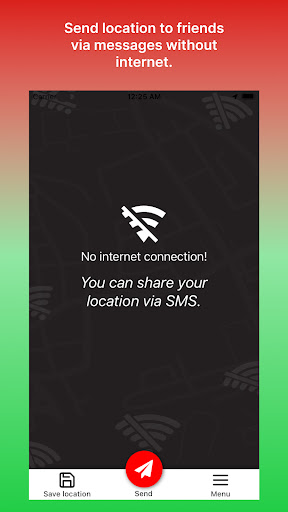 SendPin - Pin & Send Location Screen 3