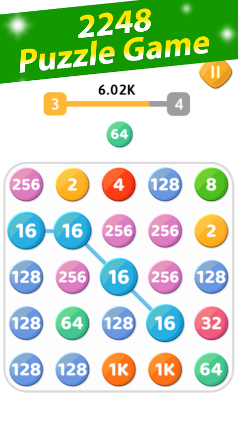2248 Number Link Puzzle Gameのおすすめ画像3