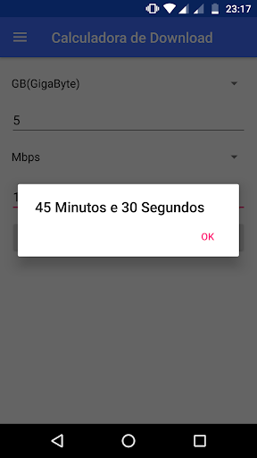 Calculadora de Download Screen 2