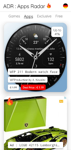 ADR : Apps Radar Screenshot 3 - AppWisp.com
