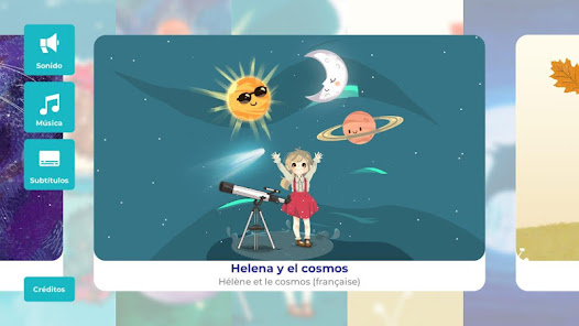 Captura de Pantalla 1 Cuentos para el Cosmos android