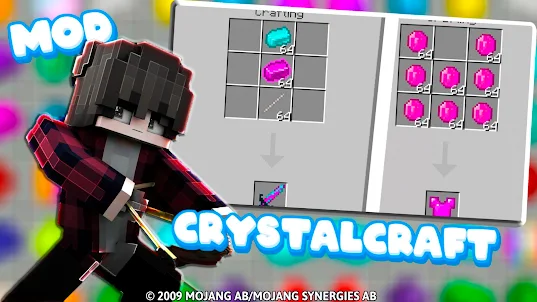 Crystalcraft Mod: MCPE Farms