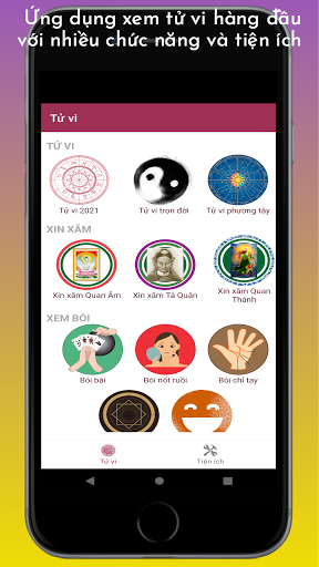 Android application Tử vi trọn đời - Tử vi 2024 screenshort